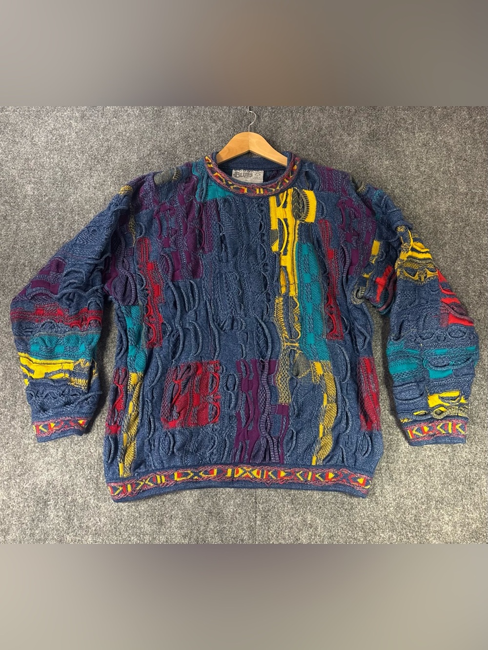 COOGI Blues Australia Sweater Pullover Cotton Men’s Size XL